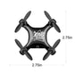 K01 Mini Drone for Kids,RC Quadcopter With HD Camera and 2pcs Batteries,Headless Drones Foldable RC Aircraft One Click Take-off and Landing Suitable for Beginners Toys Gift