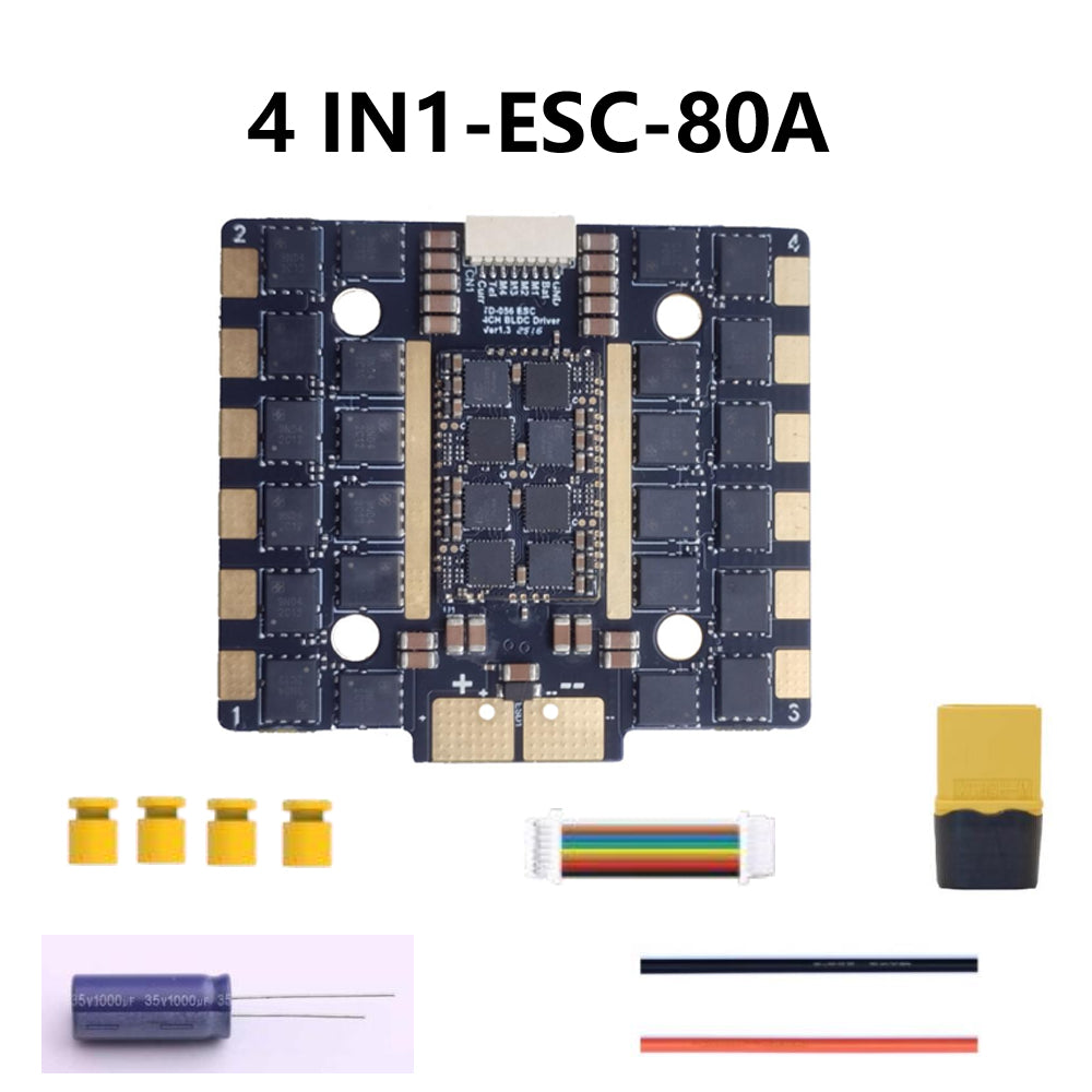 45A 60A 80A 110A 4in1  ESC For RC FPV Racer Drone