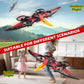 Remote Control Airplane for Adults Plane Dinosaur 2.4G 6-Axis Gyro EPP Foam RC Aircraft One Key Take Off 360 Rotation Easy to Fly Glider Flying Toys for Kids and Beginners
