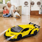 Officially Licensed Lamborghini Remote Control Car,1:24 Scale Lambo Model Cars with Lights, Lamborghini Toy Car RC Cars Christmas Birthday Gift for Boys Age 3 4-7 8-12 Year Old Kids Toys
