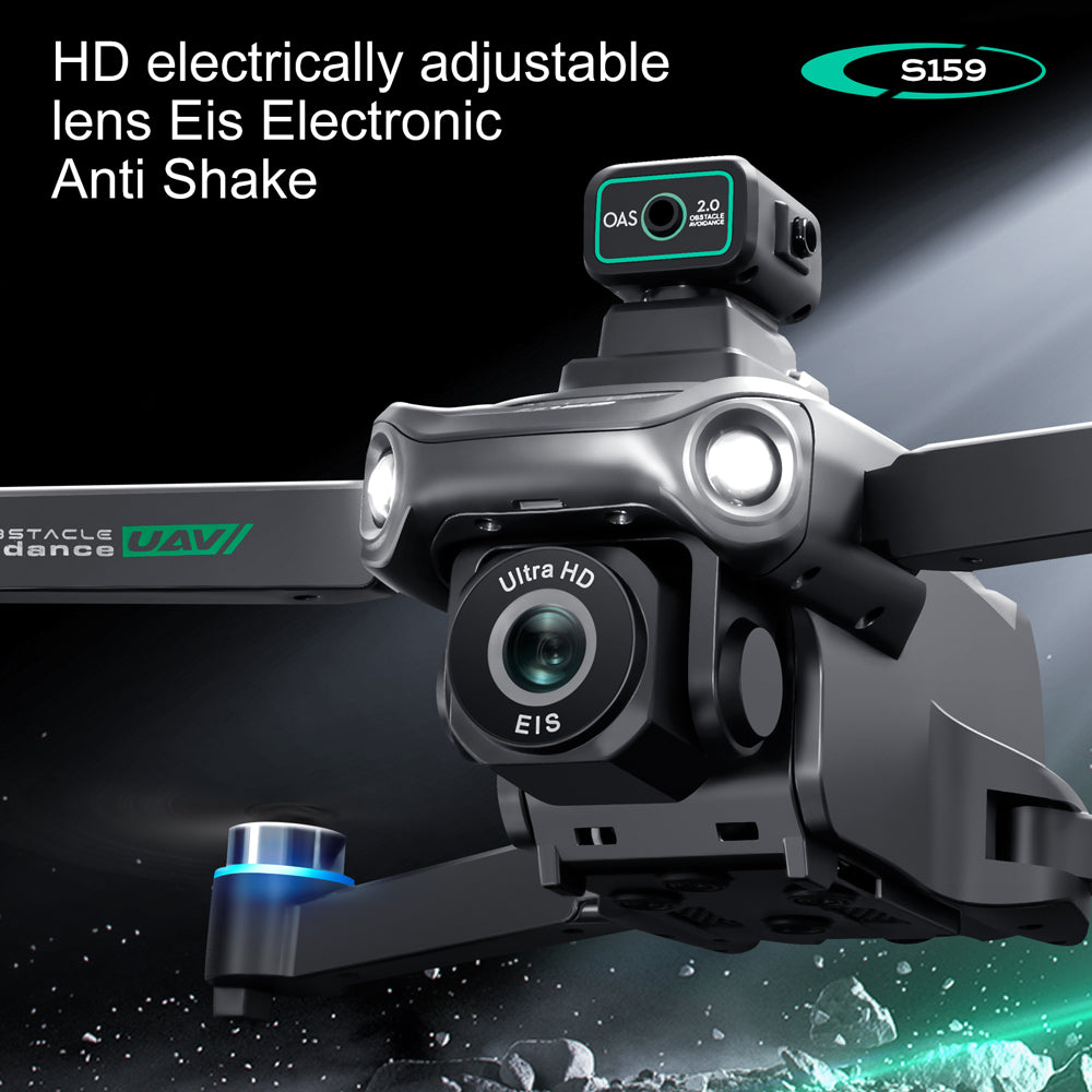 XITZ GPS Drone for Adults,Foldable RC Drones with 4K Dual HD Cameras,5G WiFi FPV Quadcopter with Brushless Motors,Screen Control,Obstacle Avoidance,Optical Flow Positioning, 3 Batteries