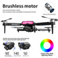 F199 RC Drone HD Camera , Brushless Motor ,FPV Foldable ,Optical Flow Positioning,  Altitude Hold, Headless Mode, One Key Start ,Toys Gifts ,2 Battery, Black