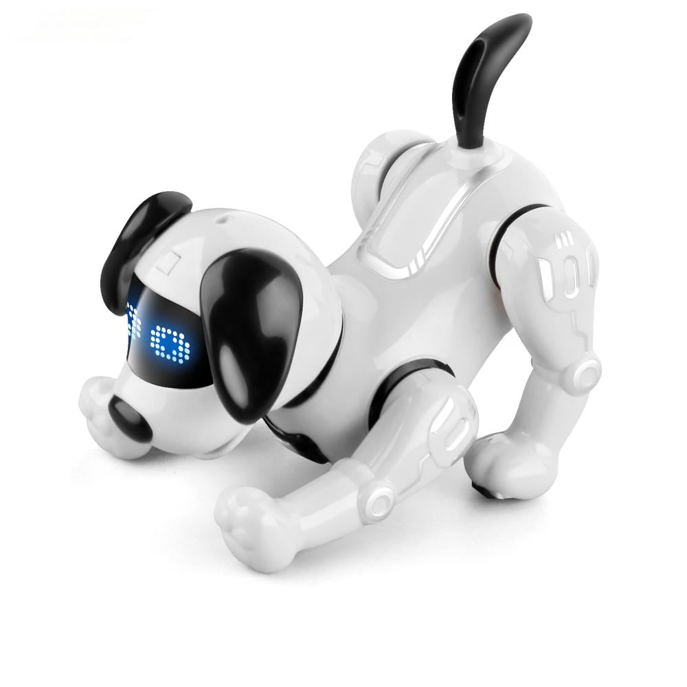 Remote Control Robot Dog Toy Electronic Pets Intelligent Stunt Robot Dog Singing and Dancing Intelligent Interactive Questioning