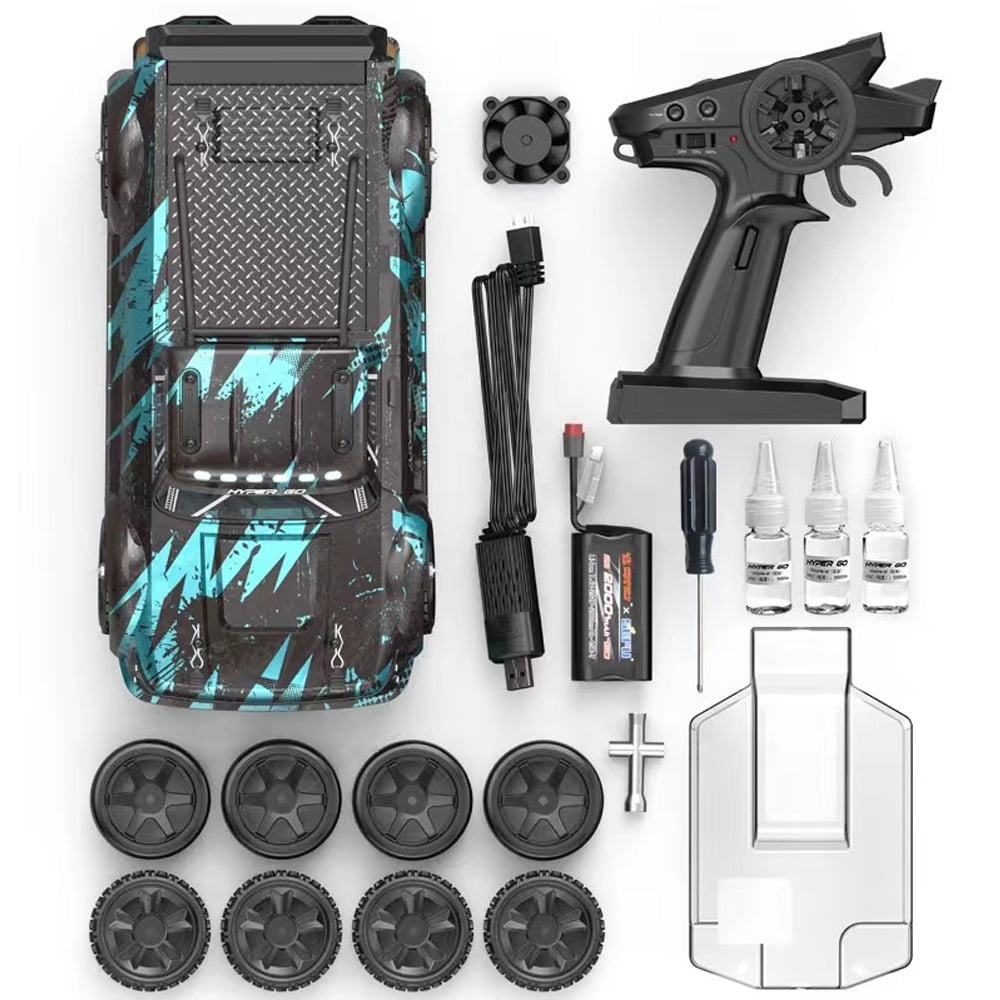 MJX 14301 Hyper Go RC Car 4WD Off-road Racing Cars 55KM/H 2.4G High Speed Drift Brushless Remote Control Child Toy