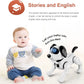 Remote Control Robot Dog Toy Electronic Pets Intelligent Stunt Robot Dog Singing and Dancing Intelligent Interactive Questioning