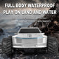 4WD Amphibious RC Car 2PC Battery Waterproof 2.4G Remote Control Off Road Vehicle 360 Rotation All Terrain Crawler for Adults 14+