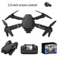 Drone with HD Dual Camera, Foldable FPV Quadcopter,RC Drone for Adults and Childers Toys Gifts, Black,3 Battery
