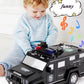 Kids Money Bank,Electronic Piggy Banks,Cool Armored Car Bank With Light,Password Cash Coin Can ATM Bank, Perfect Toy Birthday Christmas Gifts for Boys Girls
