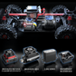 SKYMONSTER 14209 ﻿RC Cars 1:14 Mini Brushless High Speed off Road RC Vehicle with LED Light, 45+km/h, 2.4GHz, Fast 4WD, Oil Filled Shocks Remote Control Car for Boys, Christmas Gifts for Adults Kids