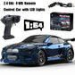 KF20 1:64 Remote Control Car，2.4GHz RC Cars，4WD Drift Mini Racing Model Vehicle Toy with LED Lights for Adults Boys Girls Kids Gift