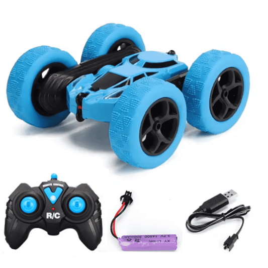 Q176 RC Stunt Car with Cool Lights 4WD Off-Road Vehicle 2.4Ghz Double Sided Remote Control Cars Gift Toy for Kids
