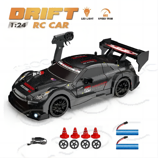 TZDZRC 1:24 RC Car 4 WD Drive Remote Drift Car AE86 20KM/H+ 2.4G High Speed Racing Vehicle, Gifts for Adults Kids