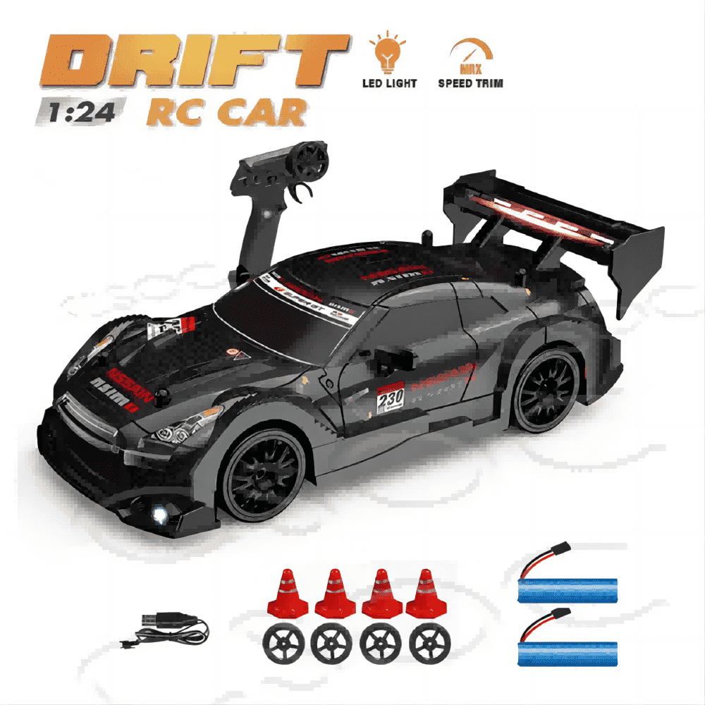 TZDZRC 1:24 RC Car 4 WD Drive Remote Drift Car AE86 20KM/H+ 2.4G High Speed Racing Vehicle, Gifts for Adults Kids