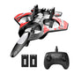 Radio Control Airplanes,Foam RC Airplane Jet , Remote Control Airplanes ,With 2 Batteries, RC Planes for Kids Adults 8-16, 360° Flip Fighter Jet Toys, Stunt Roll, Airplane drone for kids Toy Gifts