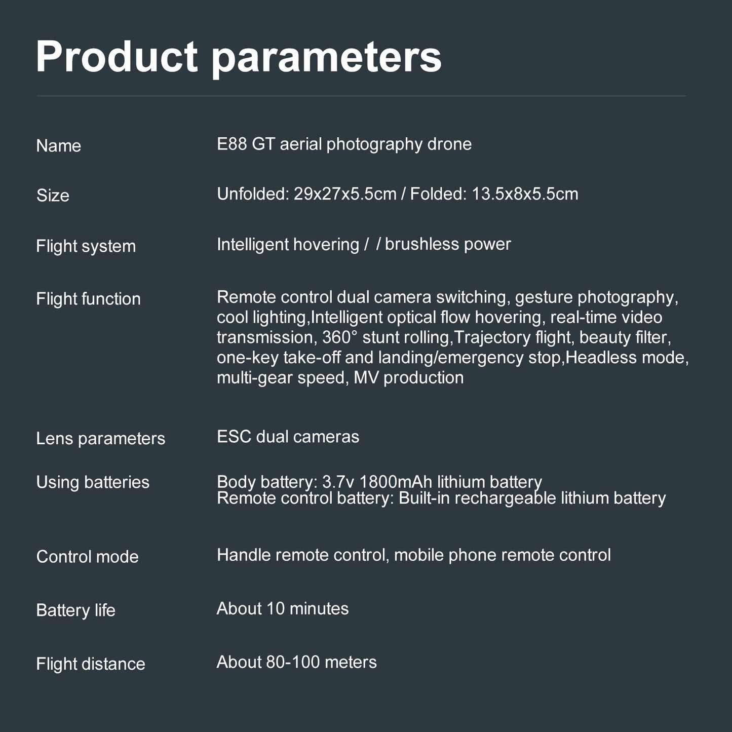 Brushless Motor RC Drones, Remote Control Screen, Optical Flow Positioning, HD Dual Cameras, 6-Channel with Gyroscope, Foldable Drone Toy ,for Adults and Childers Gifts,3 Battery,Black