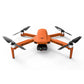 KF102 GPS Drone with UHD Camera 1080P for Adults,2-Axis Gimbal,Brushless Motor with 2 Batteries,Orange