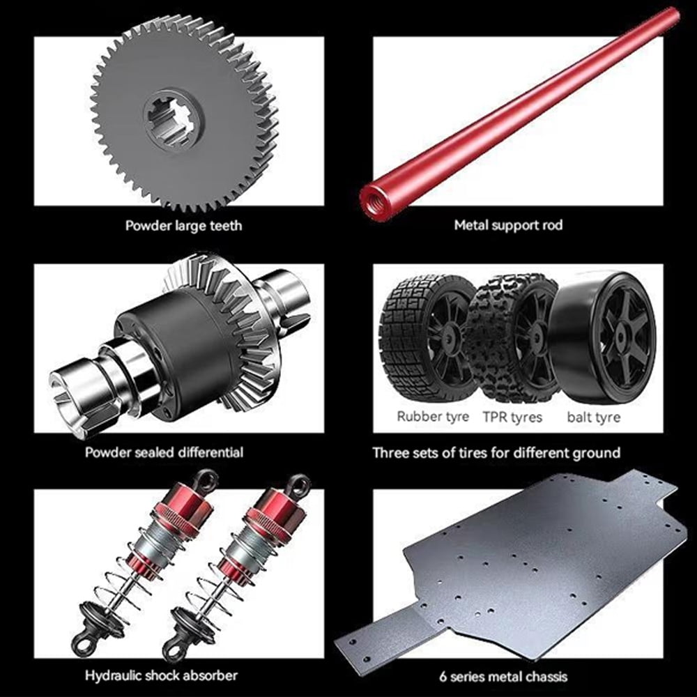 MJX 14301 Hyper Go RC Car 4WD Off-road Racing Cars 55KM/H 2.4G High Speed Drift Brushless Remote Control Child Toy