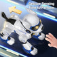 RC Robot Dog Interactive Electronic Pet Children's Puzzle Toy Remote Control Simulation Stunt Machine Dog Voice Control Singing and Dancing Expert