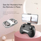 H107 Mini Grid Drone ,WIFI Camera,Headless Mode ,360 Degree Flip, One Button Start/Land ,RC Quadcopter Toys, for Childers and Adults Beginner Gifts, 3 Battery
