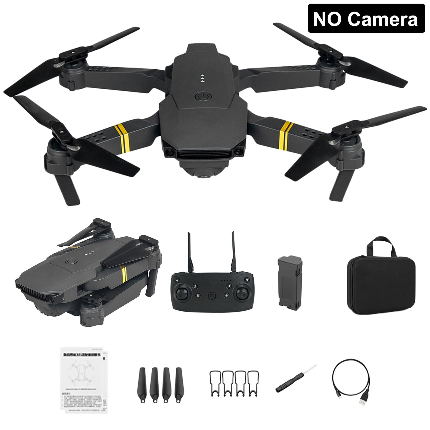 Foldable RC Quadcopter Mini Drone 4K Camera